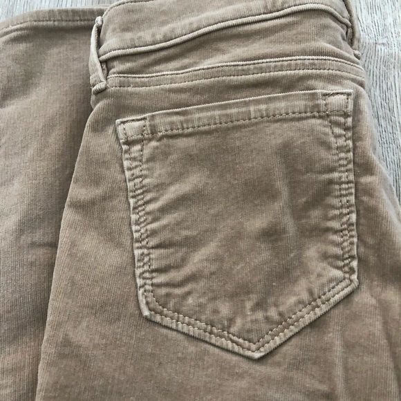LOFT Modern Boot Corduroy Pants in Camel/Tan 4P - Picture 3 of 5